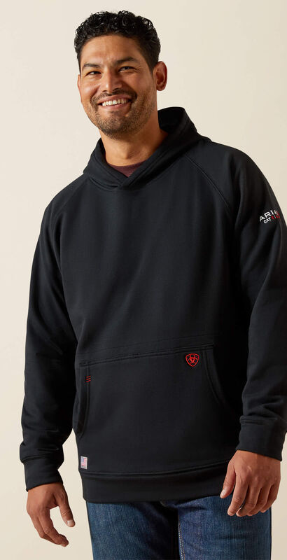 FR DuraStretch Hard Head Full Zip Hoodie Back